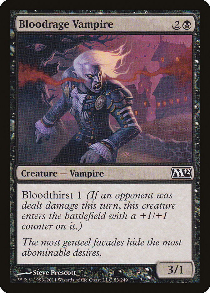 Bloodrage Vampire [Magic 2012]