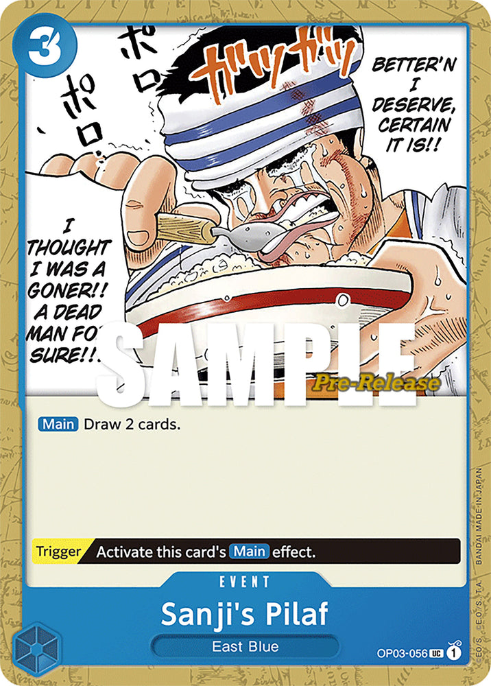 Sanji's Pilaf [Pillars of Strength Pre-Release Cards]