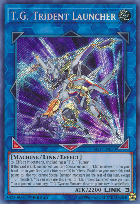 T.G. Trident Launcher [SAST-EN050] Secret Rare