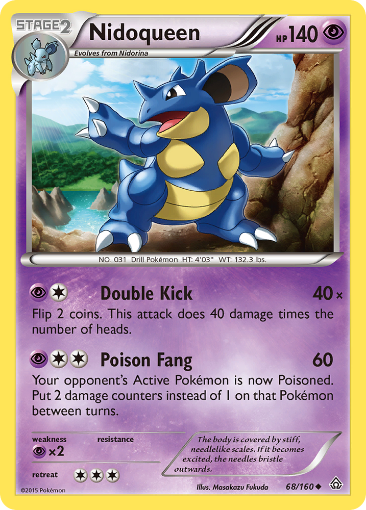 Nidoqueen (68/160) [XY: Primal Clash]