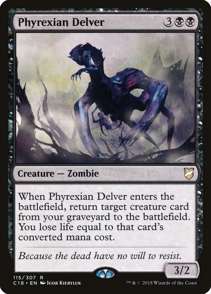 Phyrexian Delver [Commander 2018]