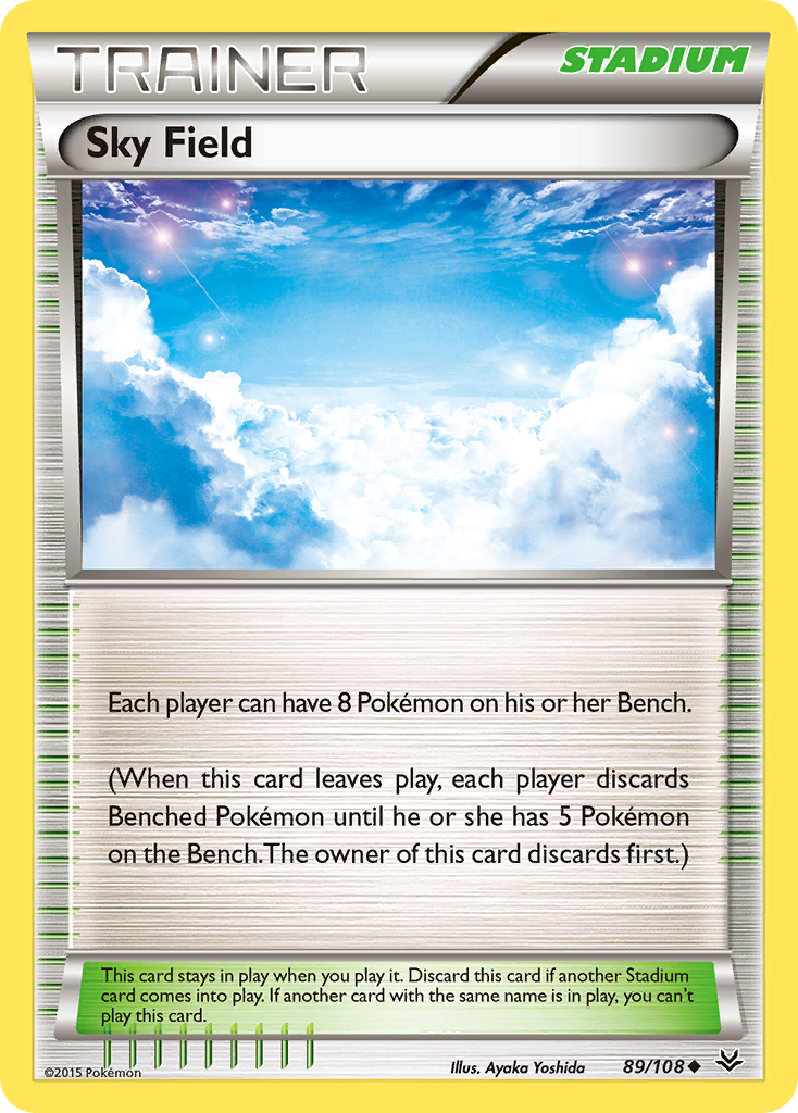 Sky Field (89/108) [XY: Roaring Skies]