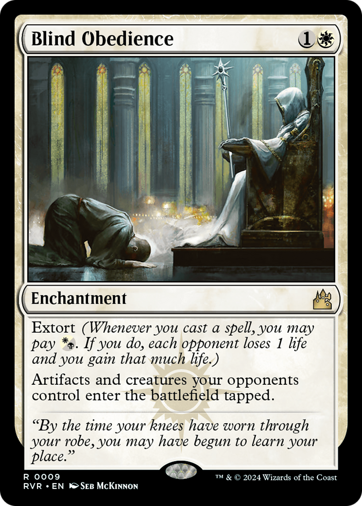 Blind Obedience [Ravnica Remastered]