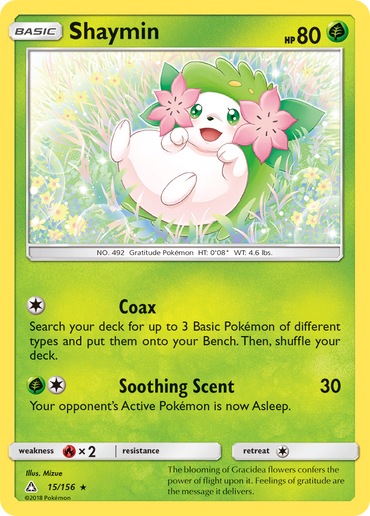 Shaymin (15/156) [Sun & Moon: Ultra Prism]