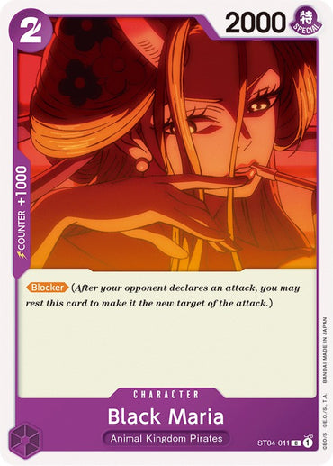 Black Maria [Starter Deck: Animal Kingdom Pirates]