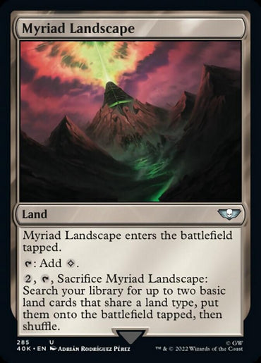 Myriad Landscape (Surge Foil) [Warhammer 40,000]