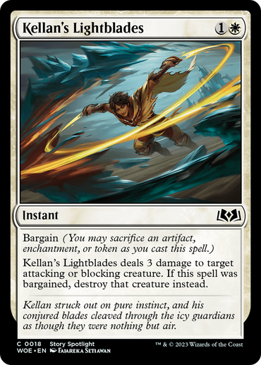 Kellan's Lightblades [Wilds of Eldraine]