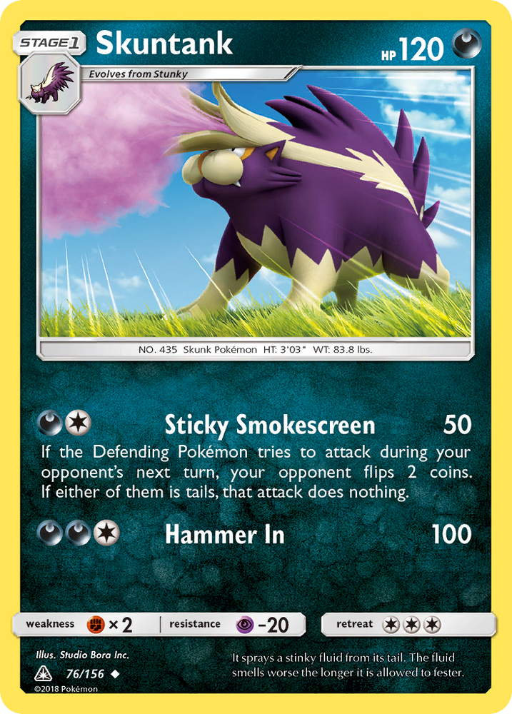 Skuntank (76/156) [Sun & Moon: Ultra Prism]