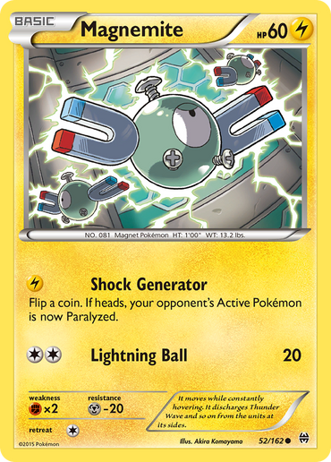 Magnemite (52/162) [XY: BREAKthrough]