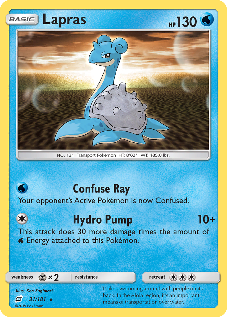 Lapras (31/181) [Sun & Moon: Team Up]