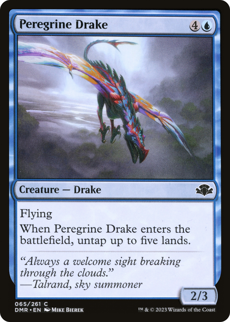 Peregrine Drake [Dominaria Remastered]