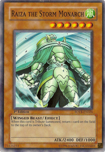 Raiza the Storm Monarch [FOTB-EN026] Super Rare