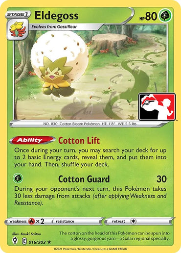 Eldegoss (016/203) [Prize Pack Series One]