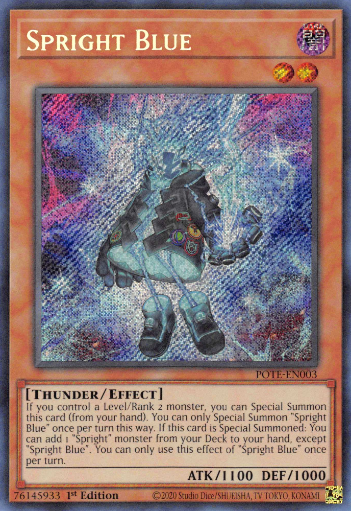 Spright Blue [POTE-EN003] Secret Rare