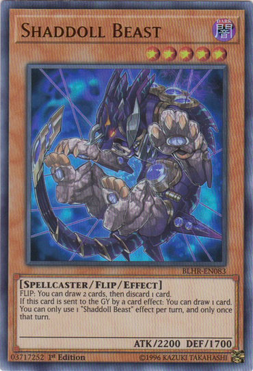 Shaddoll Beast [BLHR-EN083] Ultra Rare