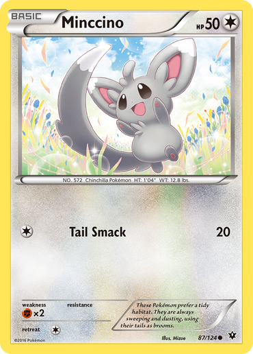 Minccino (87/124) [XY: Fates Collide]