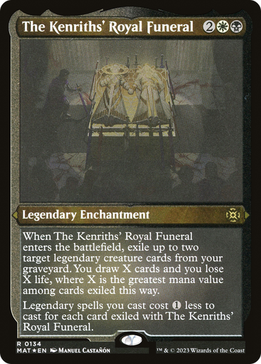 The Kenriths' Royal Funeral (Foil Etched) [March of the Machine: The Aftermath]