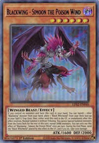 Blackwing - Simoon the Poison Wind (Purple) [LDS2-EN040] Ultra Rare