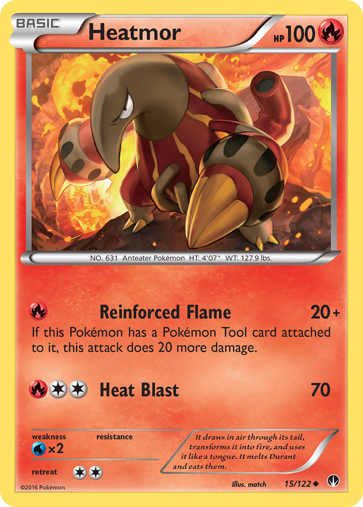 Heatmor (15/122) [XY: BREAKpoint]