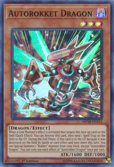 Autorokket Dragon [MP18-EN111] Super Rare