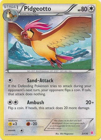 Pidgeotto (23/30) [XY: Trainer Kit 1 - Wigglytuff]