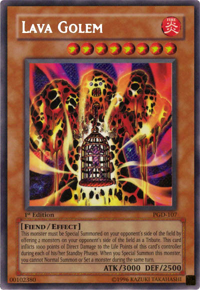 Lava Golem [PGD-107] Secret Rare