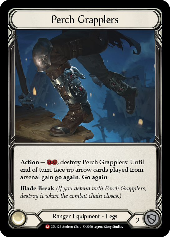 Perch Grapplers [CRU122] (Crucible of War)  1st Edition Cold Foil