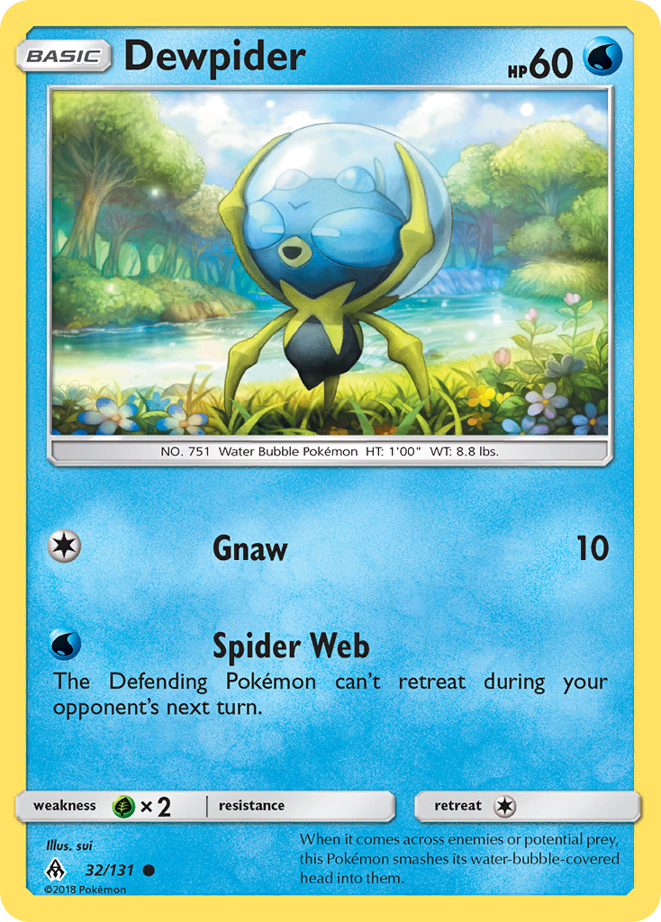 Dewpider (32/131) [Sun & Moon: Forbidden Light]