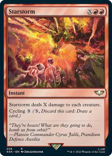 Starstorm (Surge Foil) [Warhammer 40,000]