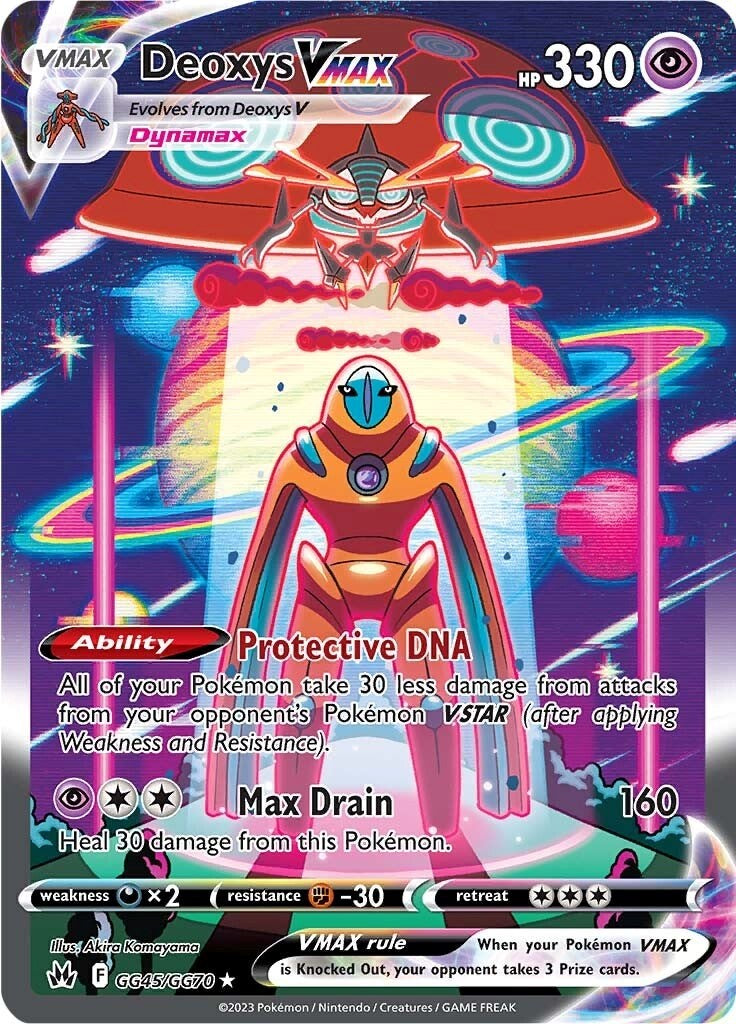 Deoxys VMAX (GG45/GG70) [Sword & Shield: Crown Zenith]