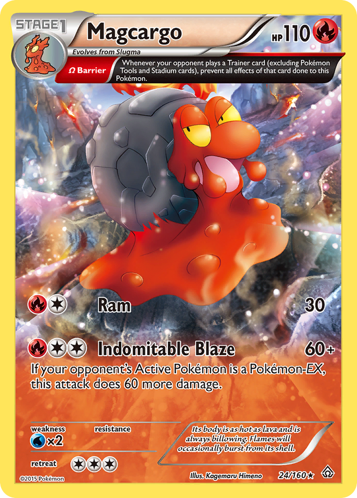 Magcargo (24/160) [XY: Primal Clash]