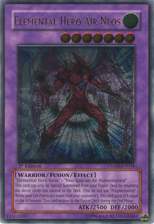 Elemental Hero Air Neos [STON-EN034] Ultimate Rare