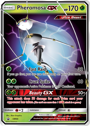 Pheromosa GX (SM66) [Sun & Moon: Black Star Promos]